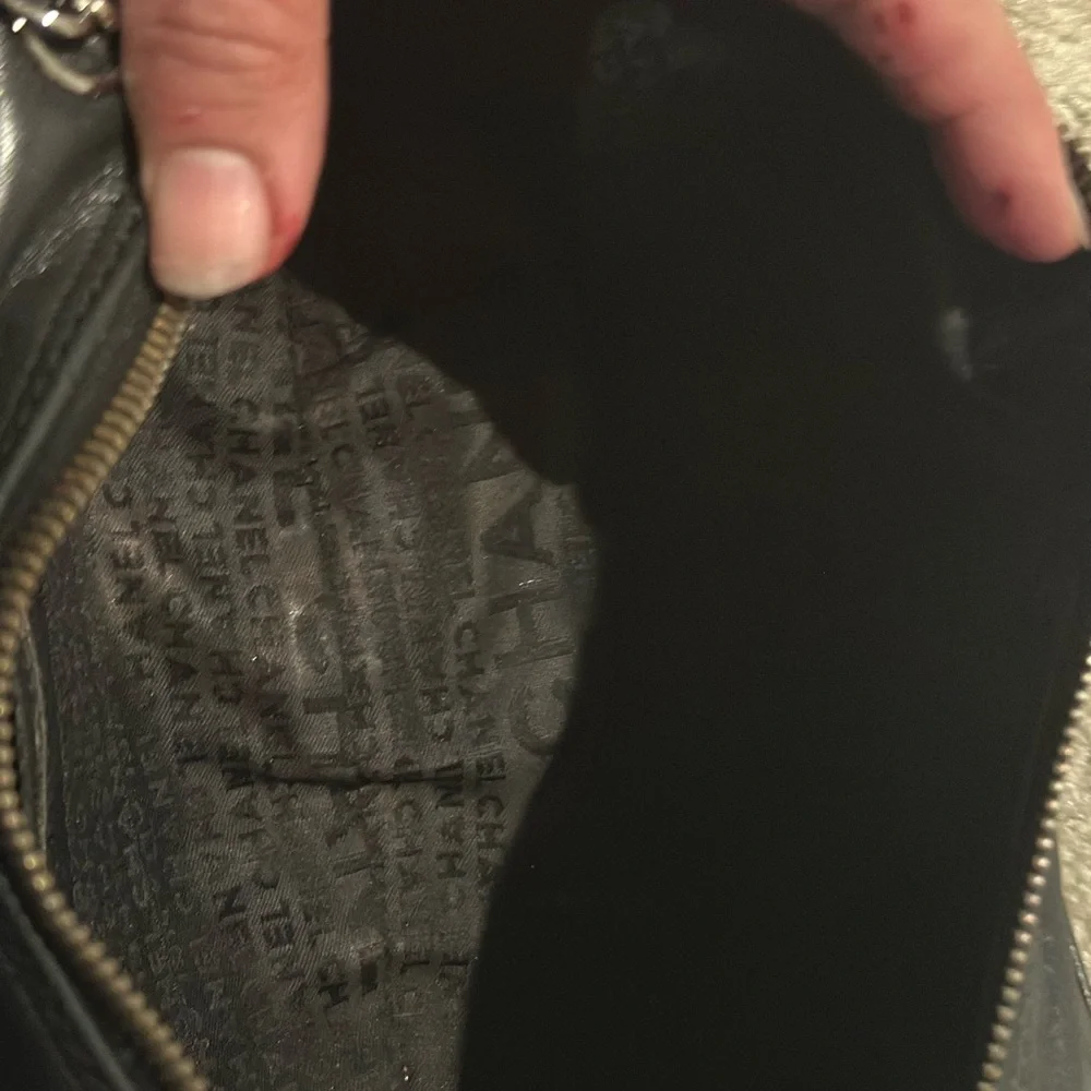 Chanel Lambskin Lax Small Tassel Shoulder Bag Black - Picture 5 of 15